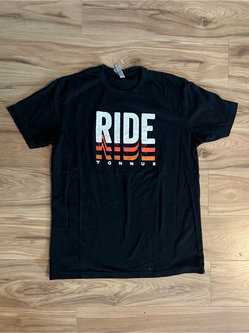 Ride Tannis Next Level Apparel Black T-Shirt
